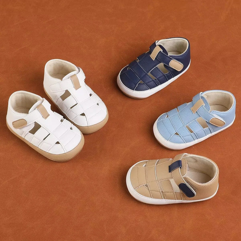Sandalias de Piel "Primeros Pasos" - Comodidad y Estilo para tu Bebé (0-18M)