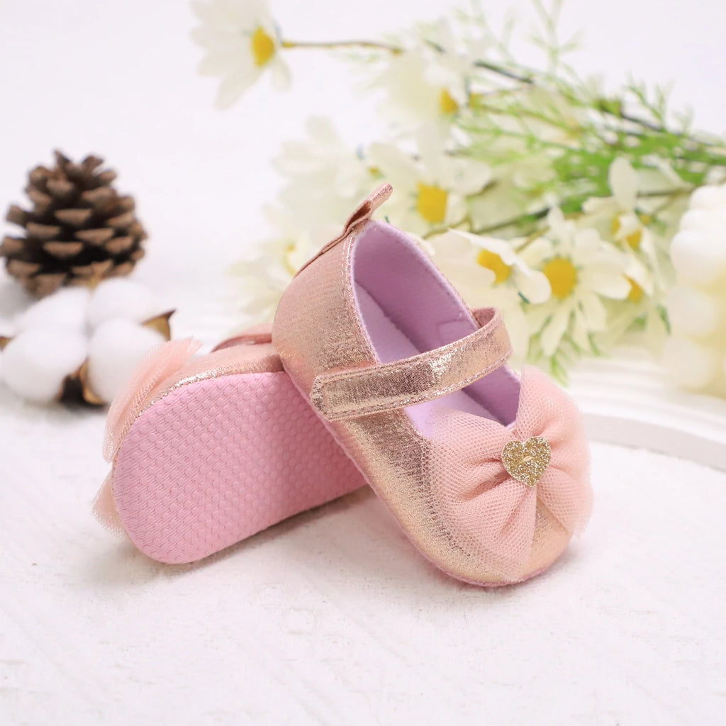 Zapatos de Princesa para Primeros Pasos - Antideslizantes y Transpirables