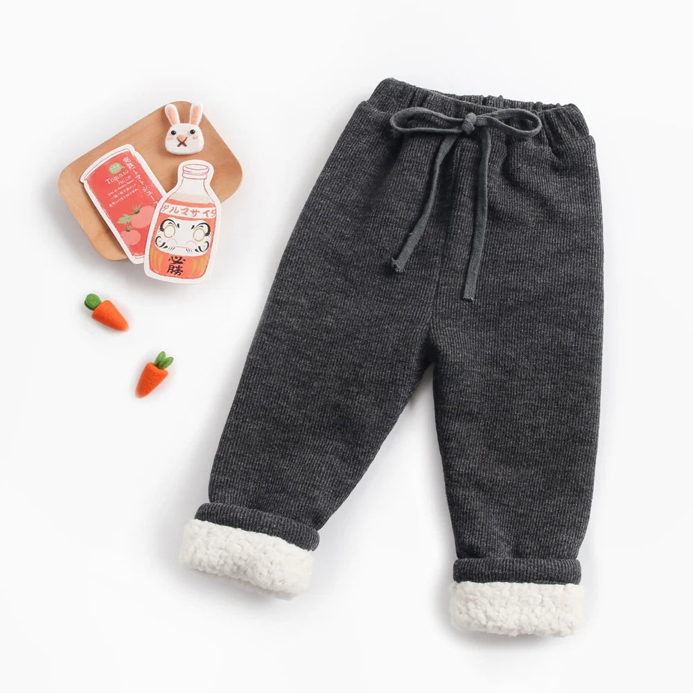 Pantalones con lana y gruesos | Esenciales de Invierno y Otoño  (6M-6T)