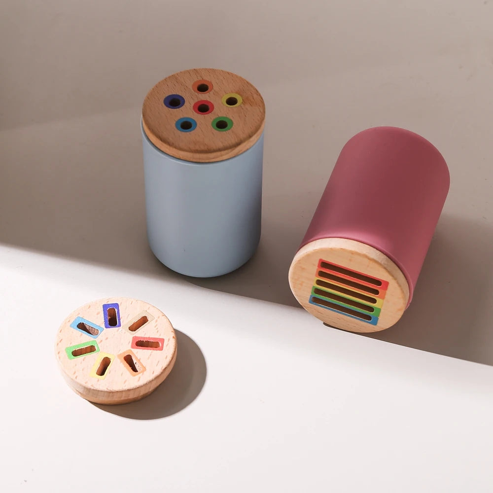 Set de Clasificación Montessori | Madera y Silicona para el Desarrollo Cognitivo