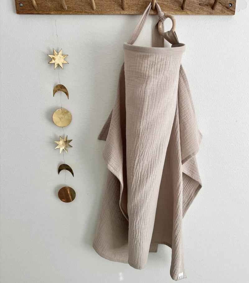 Manta de Algodón para lactancia | Ajustable y Multiusos (100x60 cm)