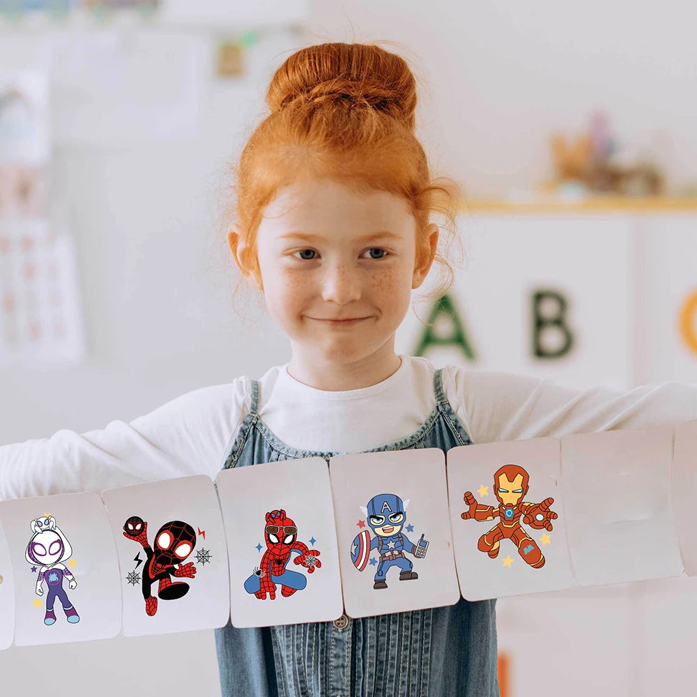 Pegatinas Marvel "Crea tu Propio Héroe": Spider-Man y sus Amigos