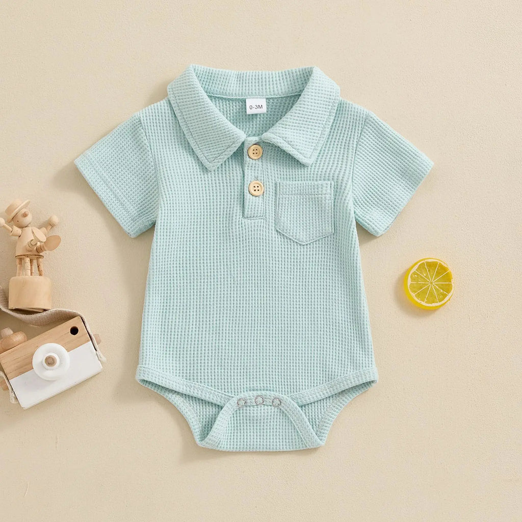 Body Polo para Bebé Niño - Algodón Suave y Estilo Diario