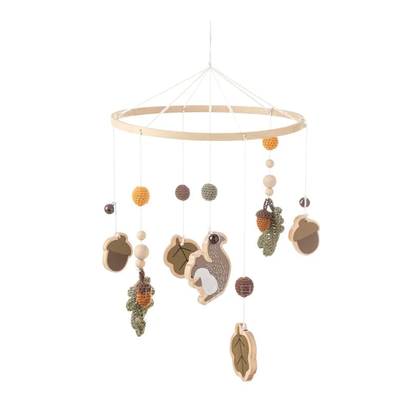 Móvil Giratorio para Cuna: Estimulación Visual y Figuras con Temáticas Variadas