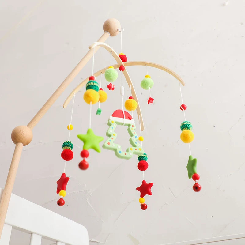 Móvil Giratorio para Cuna: Estimulación Visual y Figuras con Temáticas Variadas