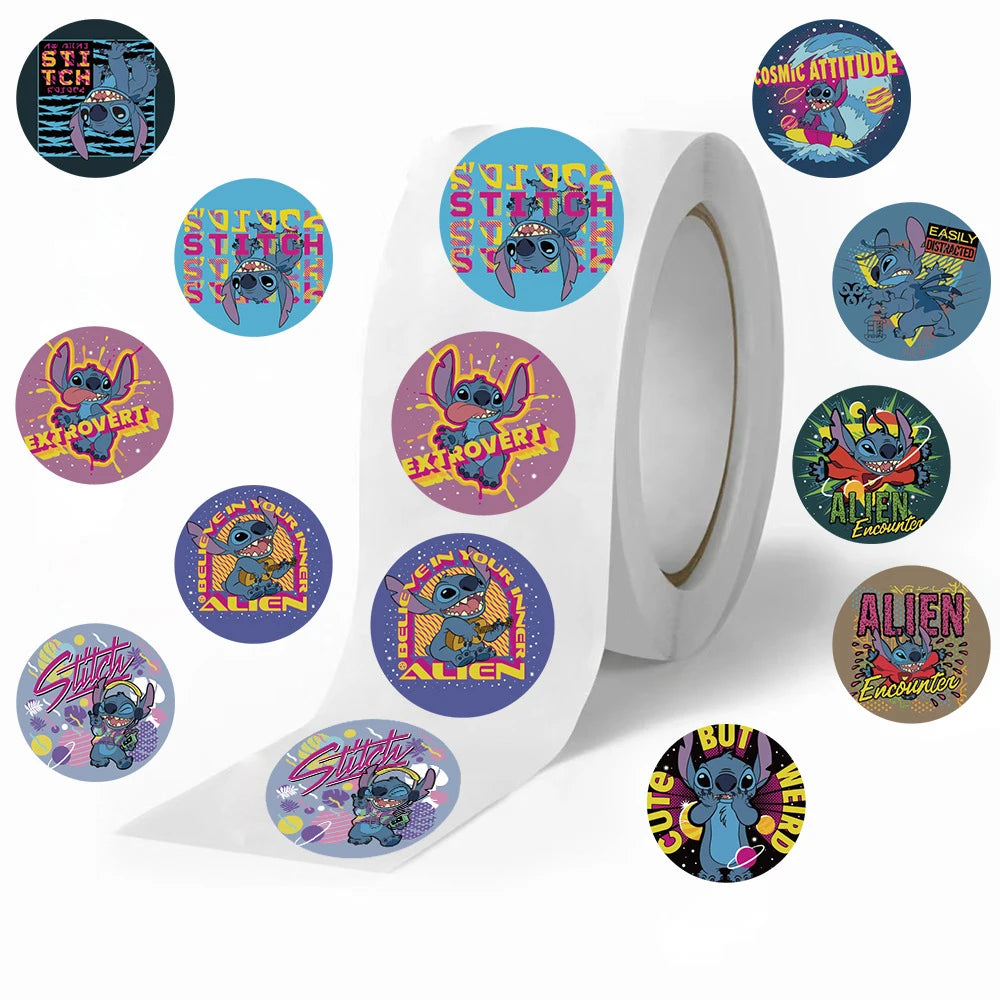 Rollo de 500 Pegatinas Disney & Pixar: ¡La Colección Más Grande!