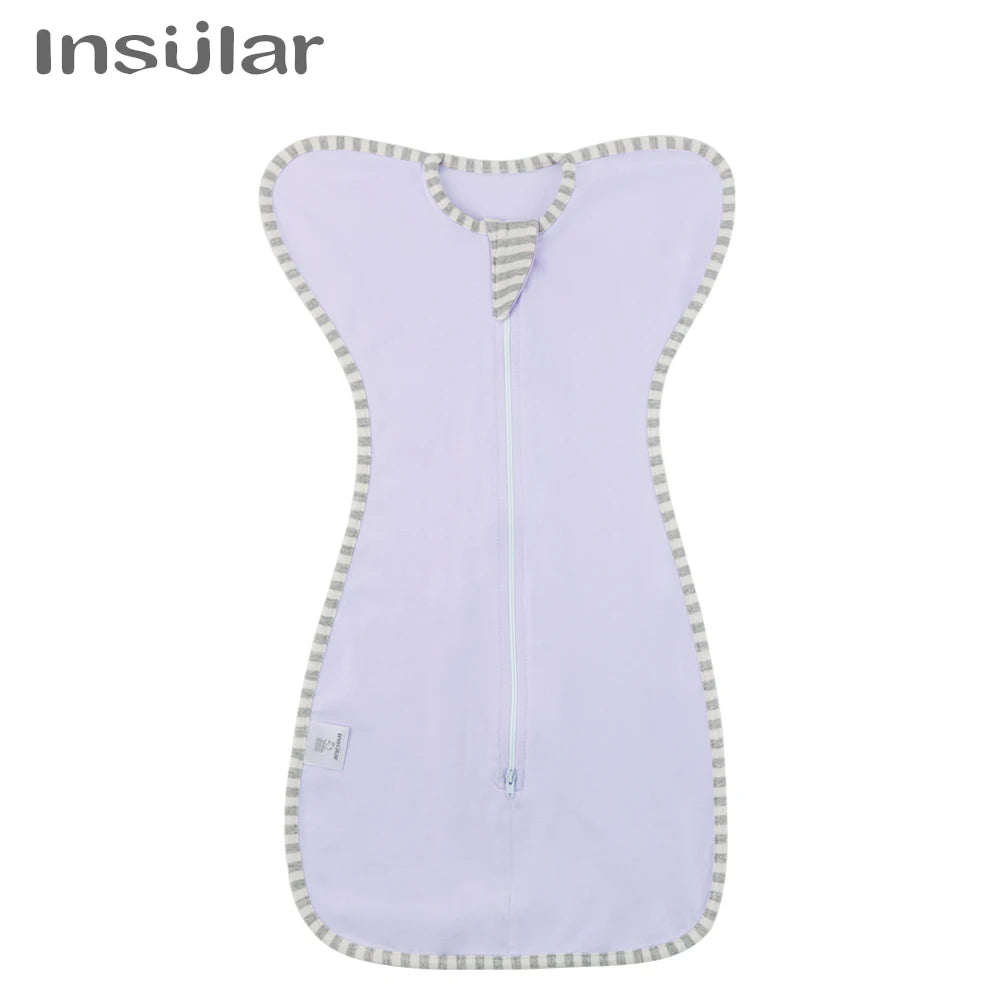 Saco de Dormir Insular de Algodón para Bebé Recién Nacido (Pijama y Manta Envolvente)Descripción del P