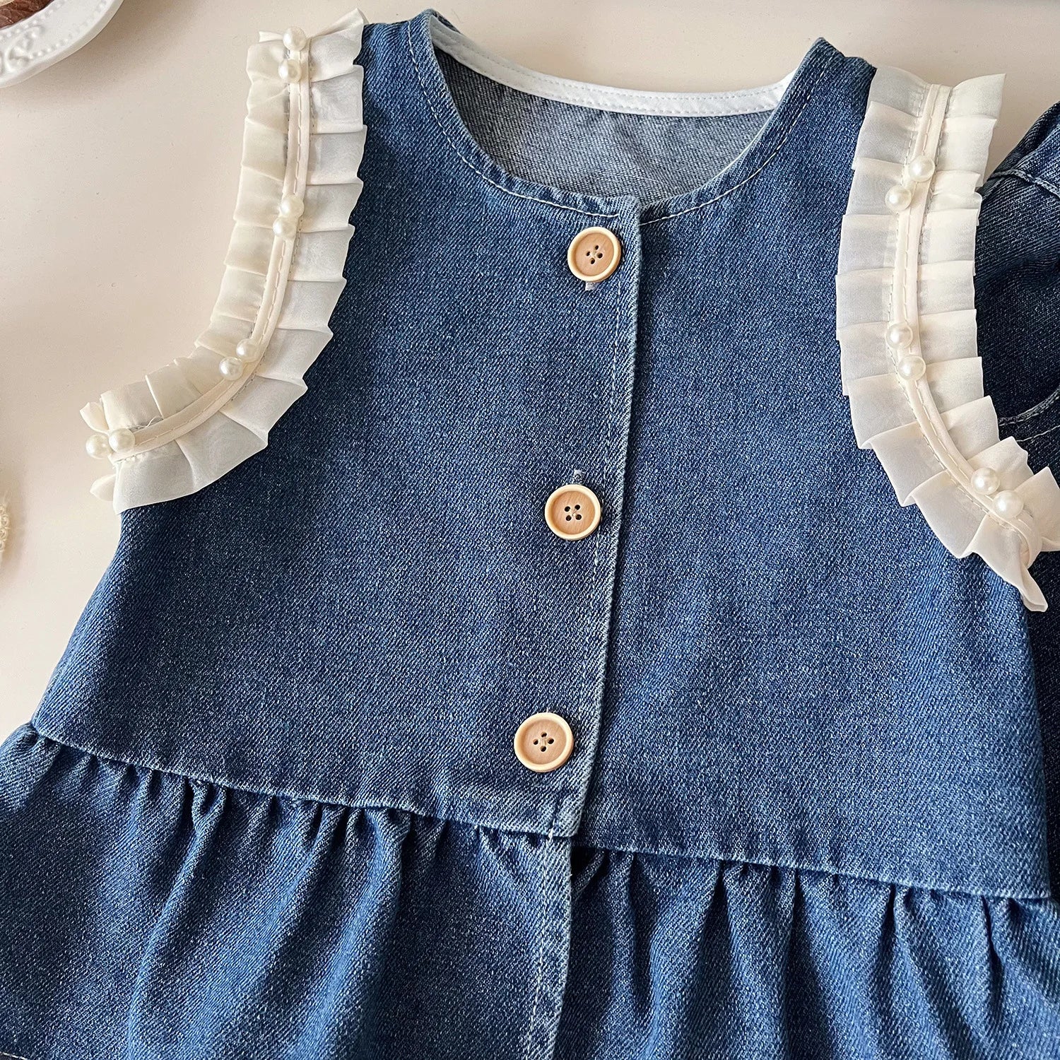 Conjunto Denim "Cute & Casual" – ¡Estilo Ins para el Diario! (24M-7T)