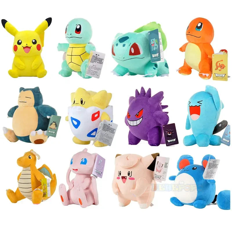 Peluches Pokémon: Pikachu, Gengar y más Amigos. Atrápalos todos!