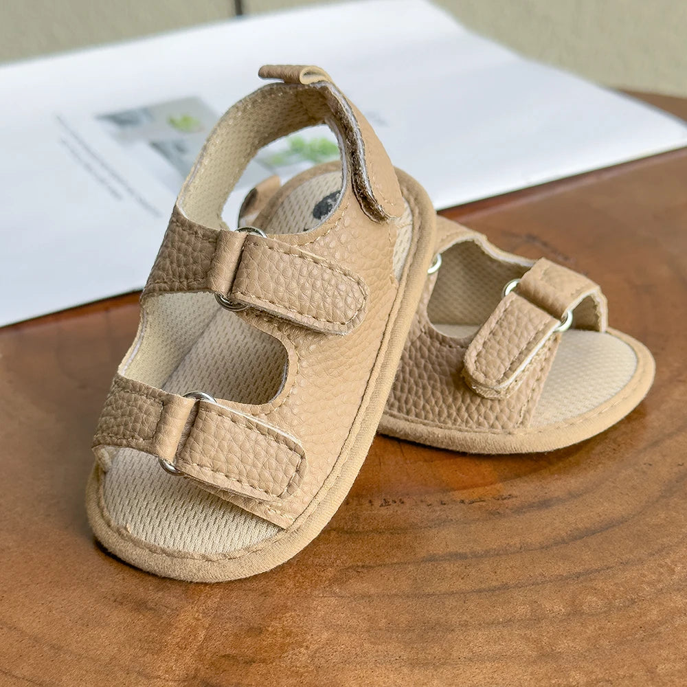 Sandalias "Caminante Seguro" – Protección y Estilo para el Verano (0-18M)