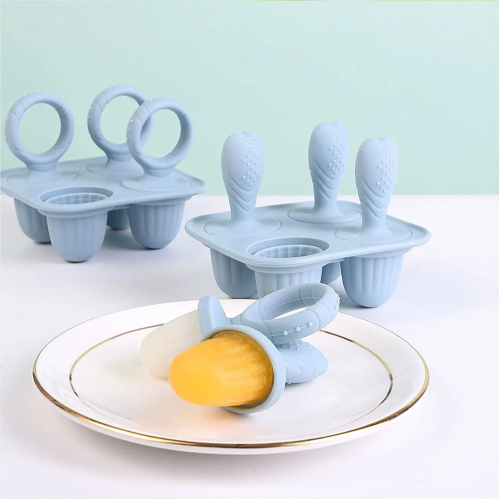 Molde de silicona para mordedera tipo paleta | Silicona Sin BPA, Alimentación y Dentición