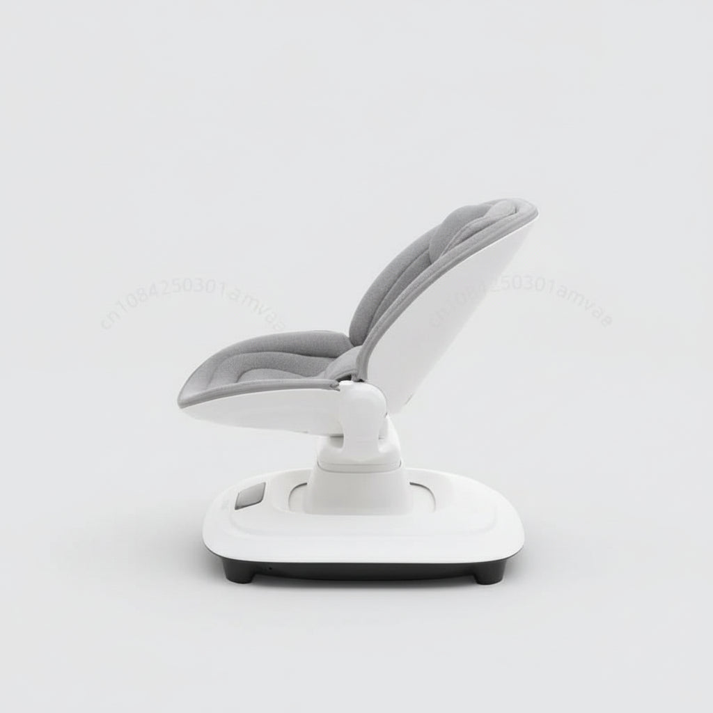 Cuna Mecedora Eléctrica de Lujo 360° con Control por APP (Múltiples Movimientos)