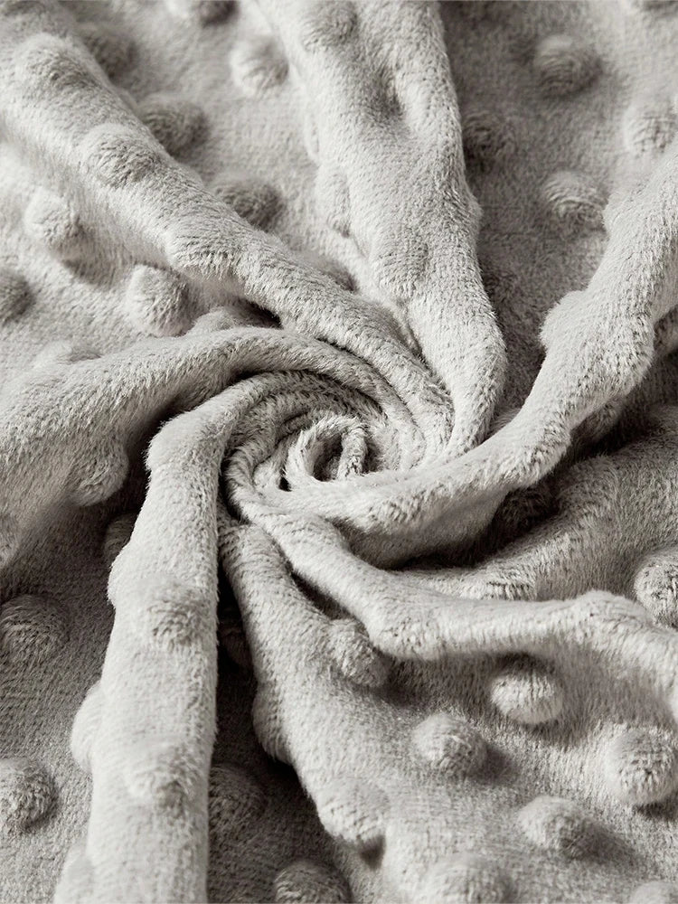 Sábana Ajustable de Franela de Puntos para Cuna: Poliéster, Cálida de Invierno (130x70 cm)