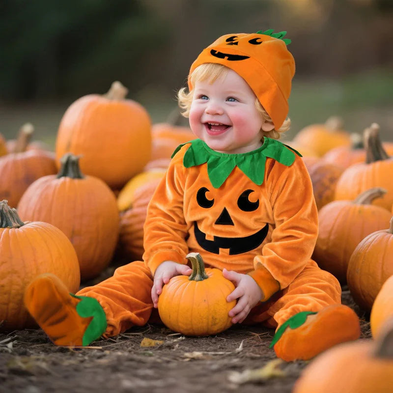 Disfraz de Halloween de Bebé – Algodón Cómodo y Set Completo