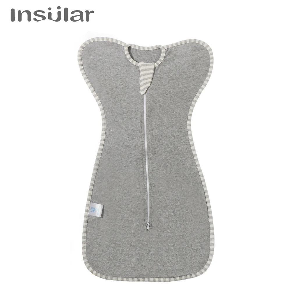 Saco de Dormir Insular de Algodón para Bebé Recién Nacido (Pijama y Manta Envolvente)Descripción del P