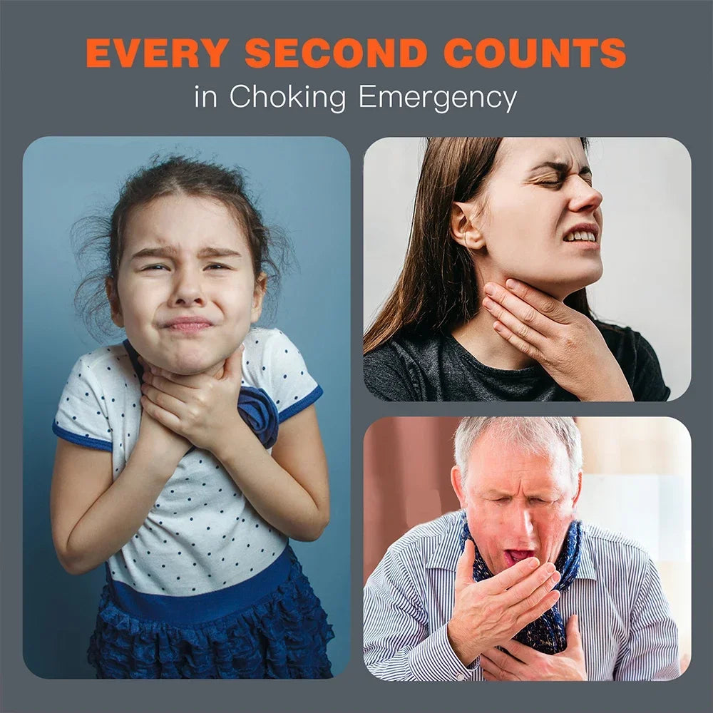 Dispositivo de Primeros Auxilios Anti-Asfixia para Atoramiento (Adultos y Niños)