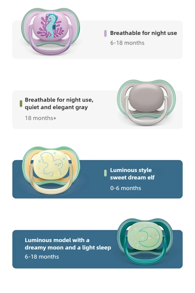 Chupón Philips Avent Anti-Cólicos de Silicona | Ventilado, Sin Olor y Suave para Recién Nacidos