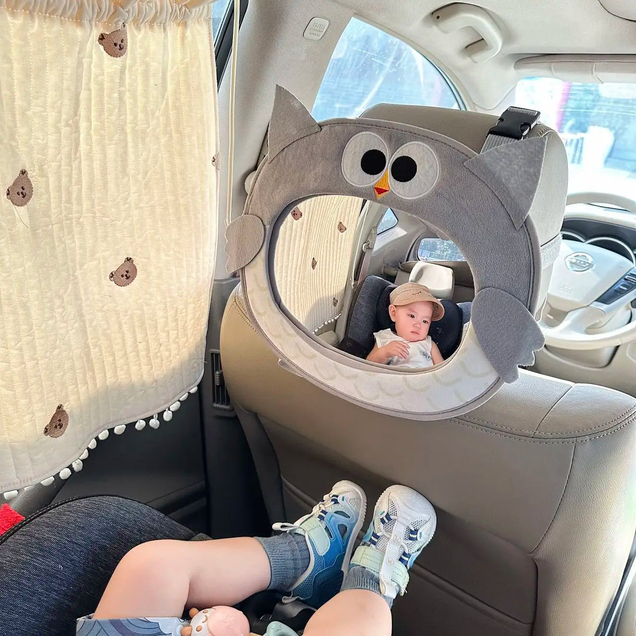 Espejo Retrovisor de Observación para Bebé estilo animales