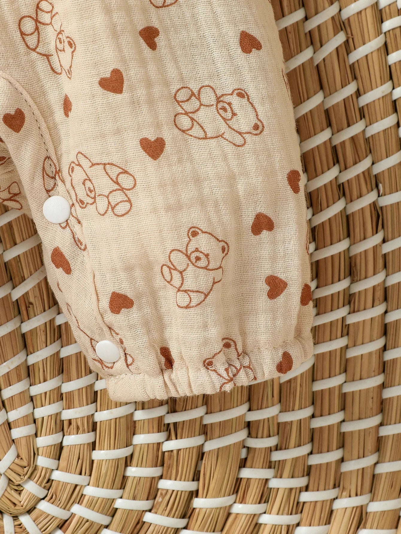 Mameluco de niña diseño Floral (0-6M): Comodidad 100% Algodón y Diadema a Juego