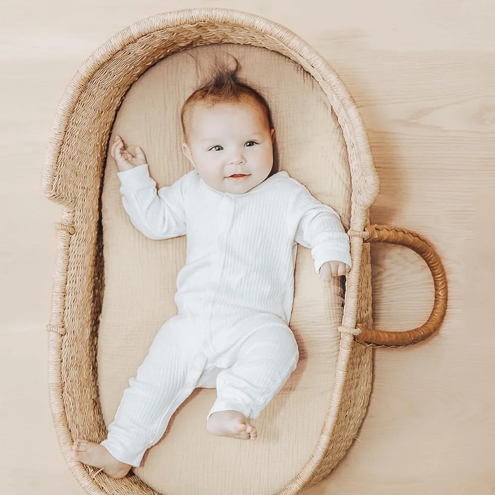 Set de 2 Sábanas de Muselina 100% Algodón - Suaves y Transpirables