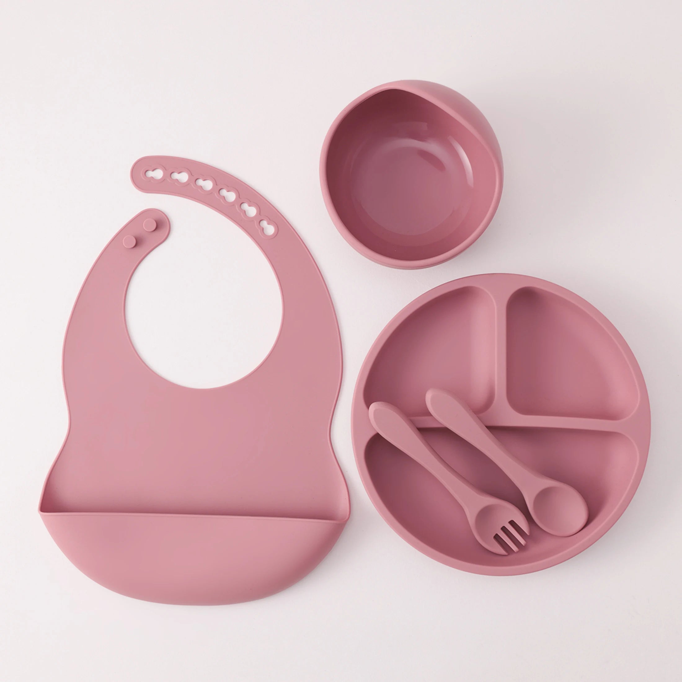 Set de Alimentación de Silicona 5 piezas