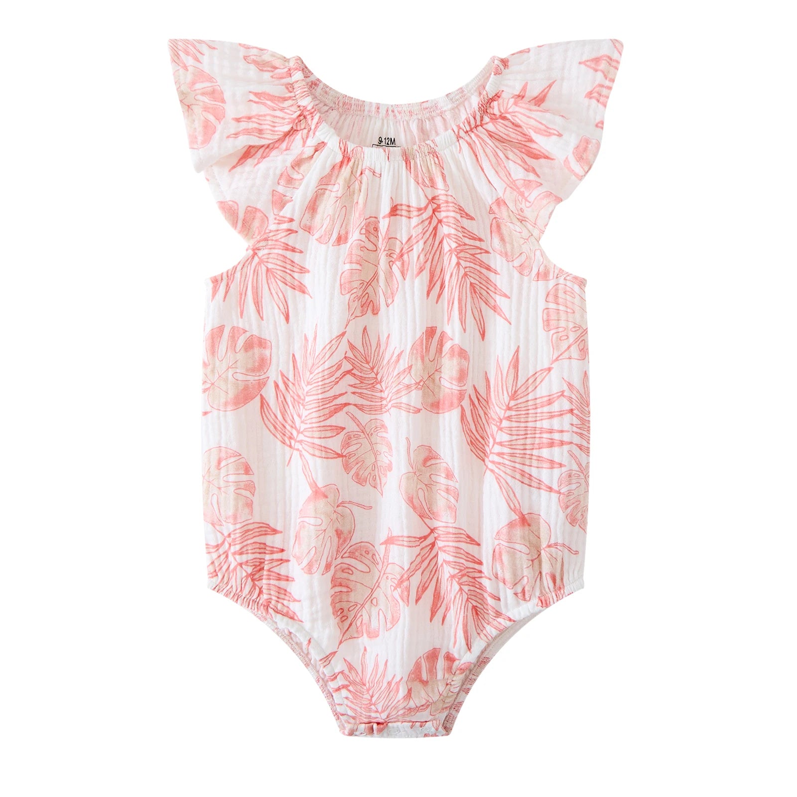 Body de Algodón con Mangas volantes para Bebé Niña (0-24 Meses)