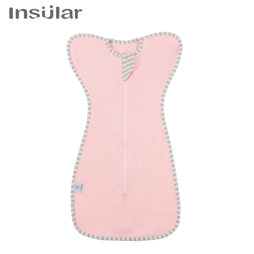 Saco de Dormir Insular de Algodón para Bebé Recién Nacido (Pijama y Manta Envolvente)Descripción del P