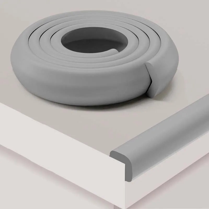 Tira Protectora de Borde Anti-Golpes para Muebles (Tipo "L" Gruesa) - 2 Metros