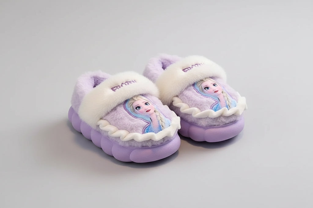 Pantuflas Mágicas de Elsa (Frozen) – Calidez y Fantasía (2.5T-9T)