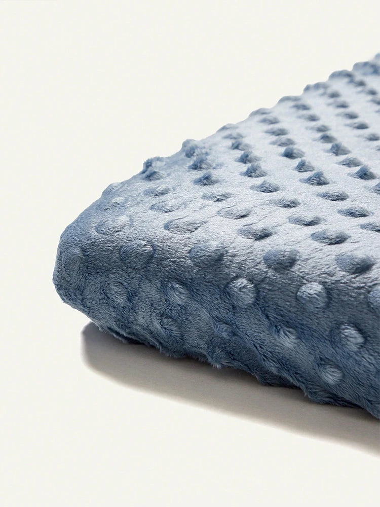 Sábana Ajustable de Franela de Puntos para Cuna: Poliéster, Cálida de Invierno (130x70 cm)