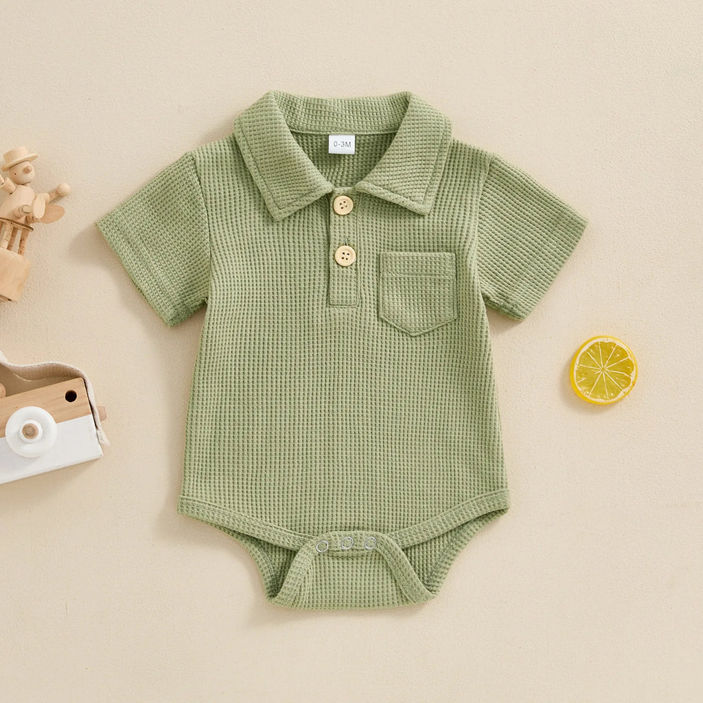 Body Polo para Bebé Niño - Algodón Suave y Estilo Diario