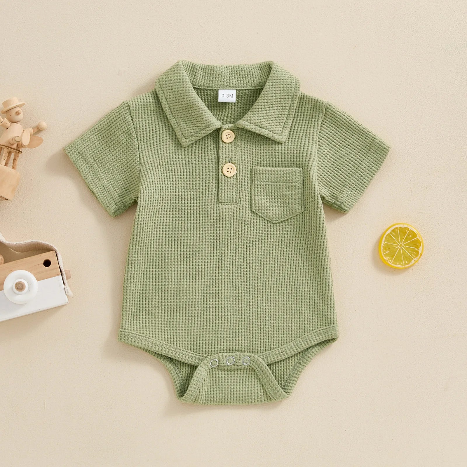 Body Polo para Bebé Niño - Algodón Suave y Estilo Diario