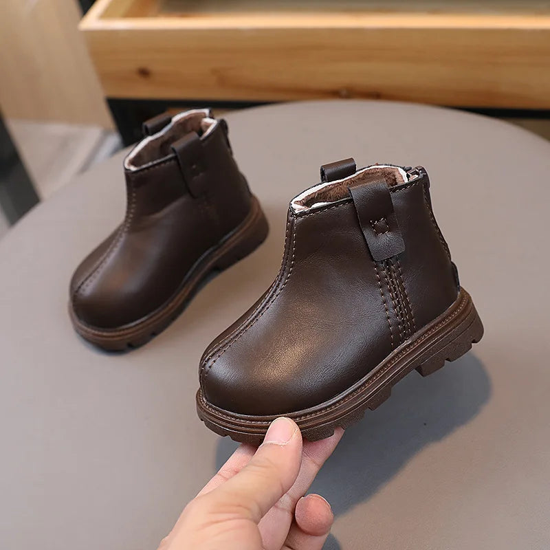 Botines "Pasitos con Estilo" – Calidez y Protección Invernal (6M-4T)