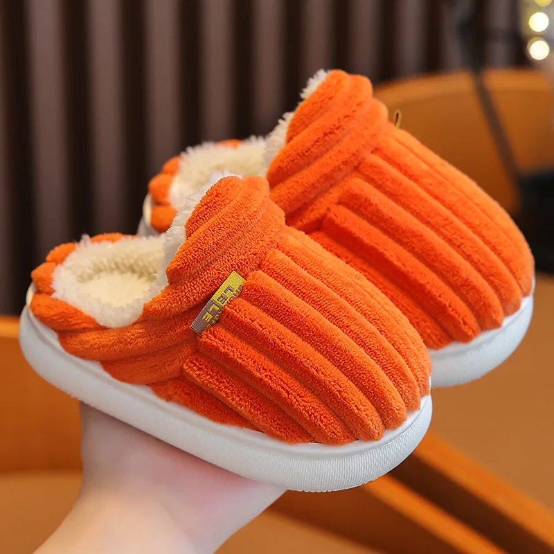 Zapatillas de Algodón Felpadas Antideslizantes para Toda la Familia (2T+)