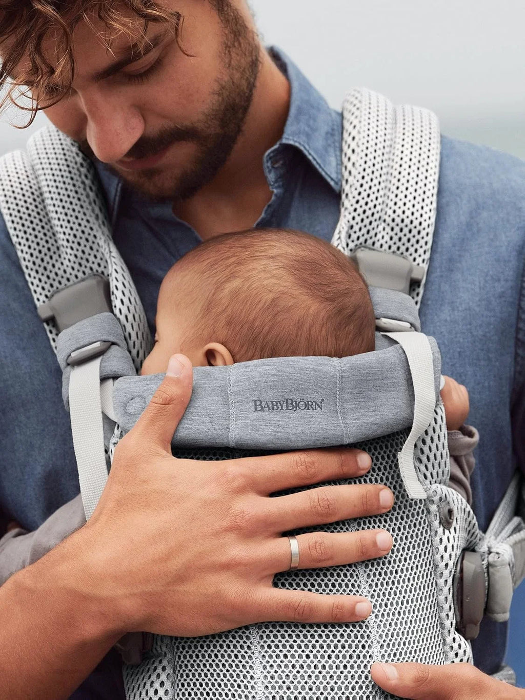 Portabebés BabyBjorn de Malla 3D - Ergonomía 3 en 1 para Recién Nacidos y Niños Pequeños