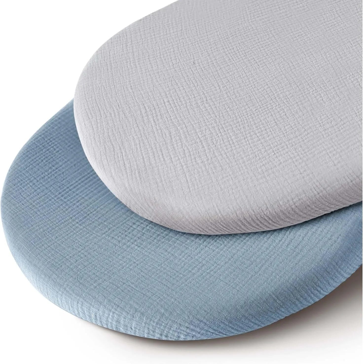 Set de 2 Sábanas de Muselina 100% Algodón - Suaves y Transpirables