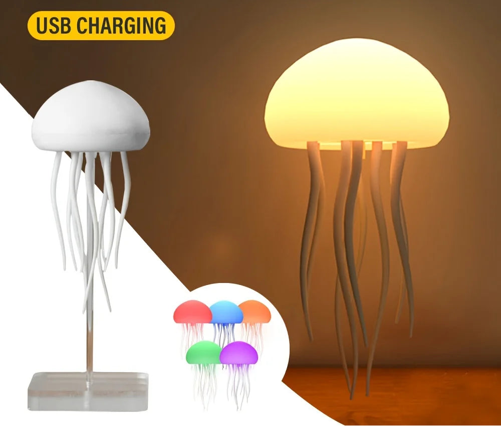 Luz LED nocturna de Medusa.