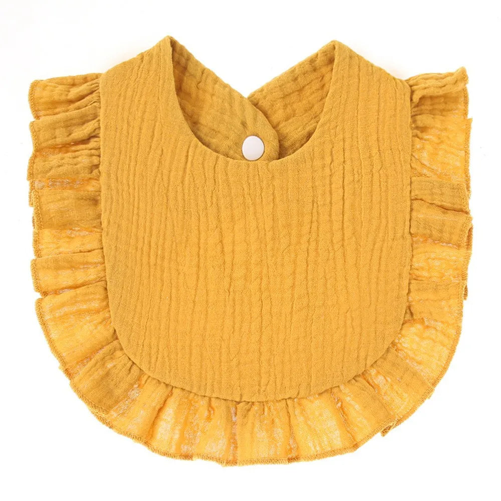 Babero Bandana de Algodón: Suave, Absorbente y de Color Sólido