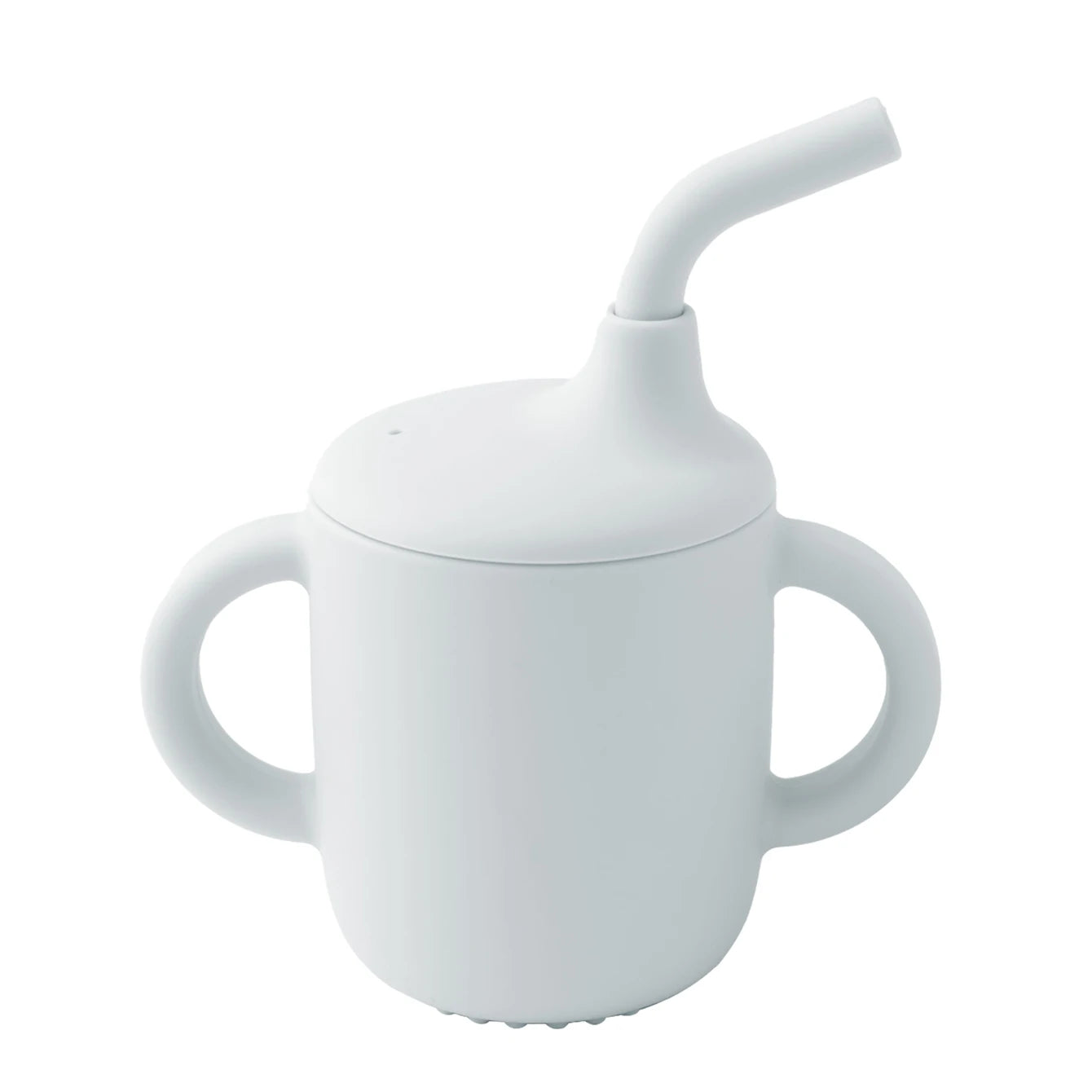 Vaso Entrenador de Silicona 180ml con Asas |  Entrenamiento Seguro, Antifugas, Sin BPA