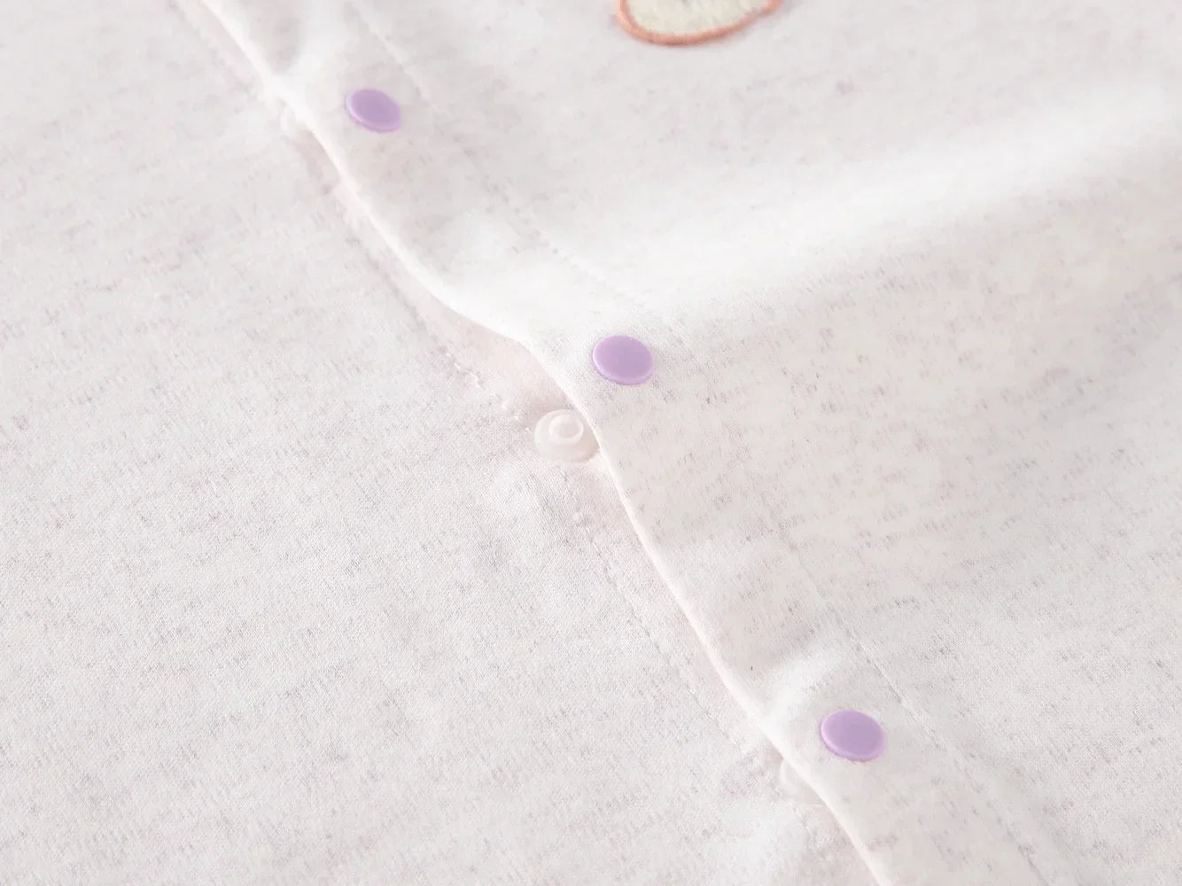 Mameluco Básico de Algodón 100% con Botones (Estilo 'Lounge')