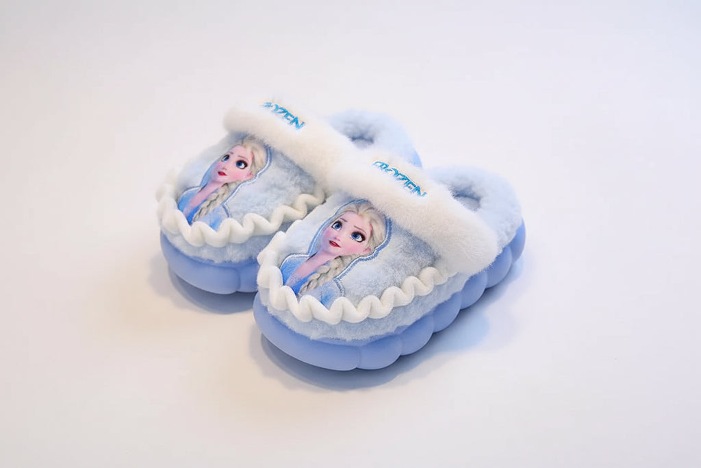 Pantuflas Mágicas de Elsa (Frozen) – Calidez y Fantasía (2.5T-9T)