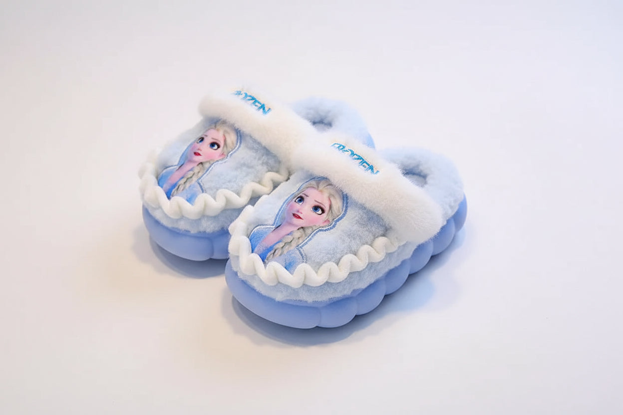 Pantuflas Mágicas de Elsa (Frozen) – Calidez y Fantasía (2.5T-9T)