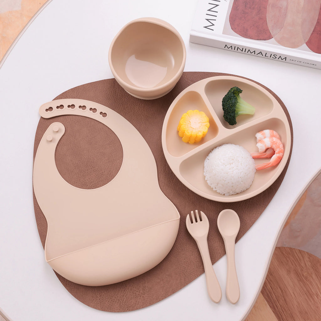 Set de Alimentación de Silicona 5 piezas