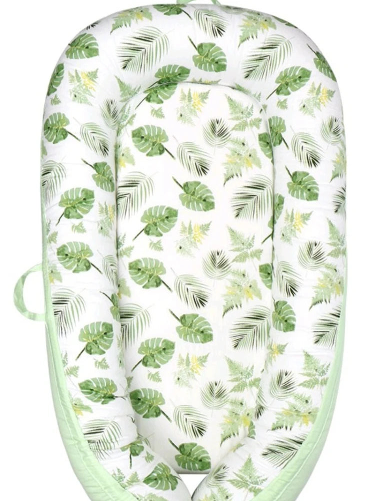 Nido Portátil Desmontable Anti-Vuelco para Bebé (0-18 Meses) con Tapete Refrescante