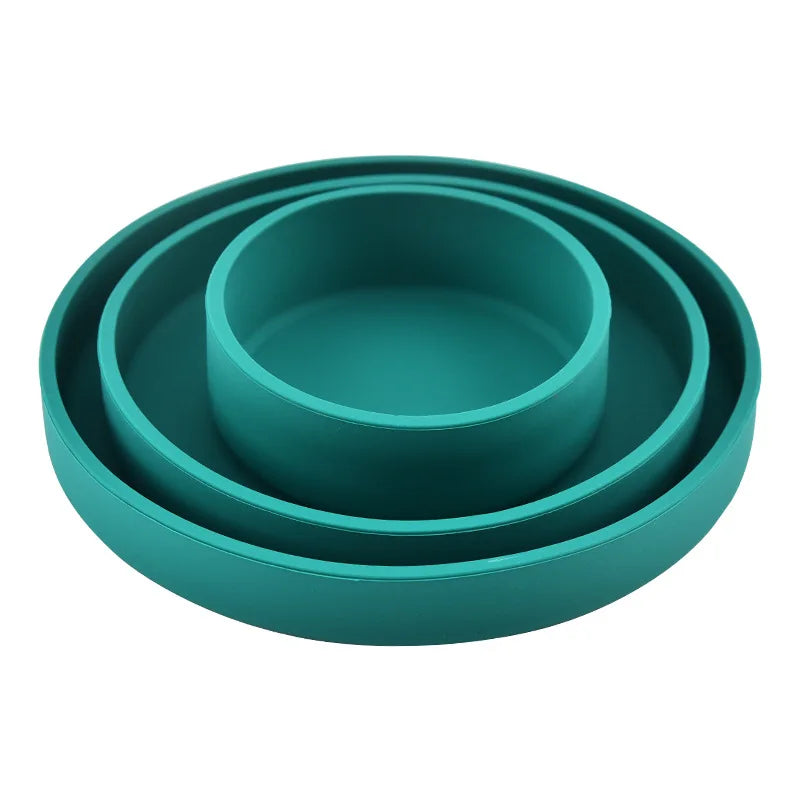 Set de 3 Platos y Cuencos de Silicona Premium | Libres de BPA