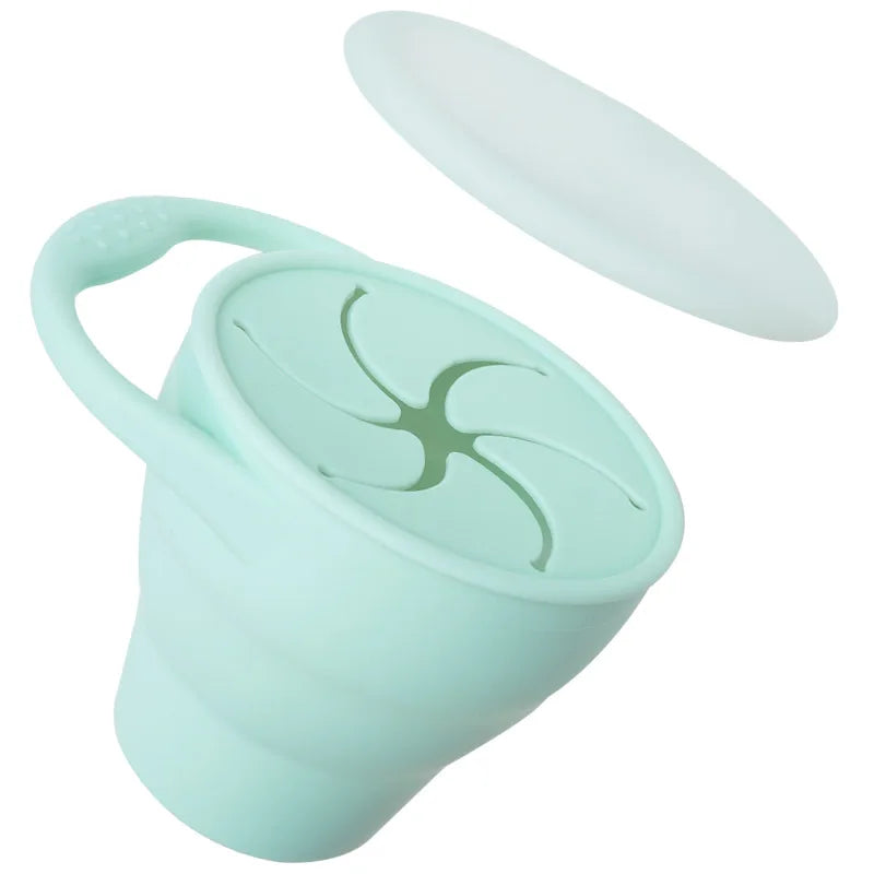 Contenedor de Silicon sin BPA con tapa