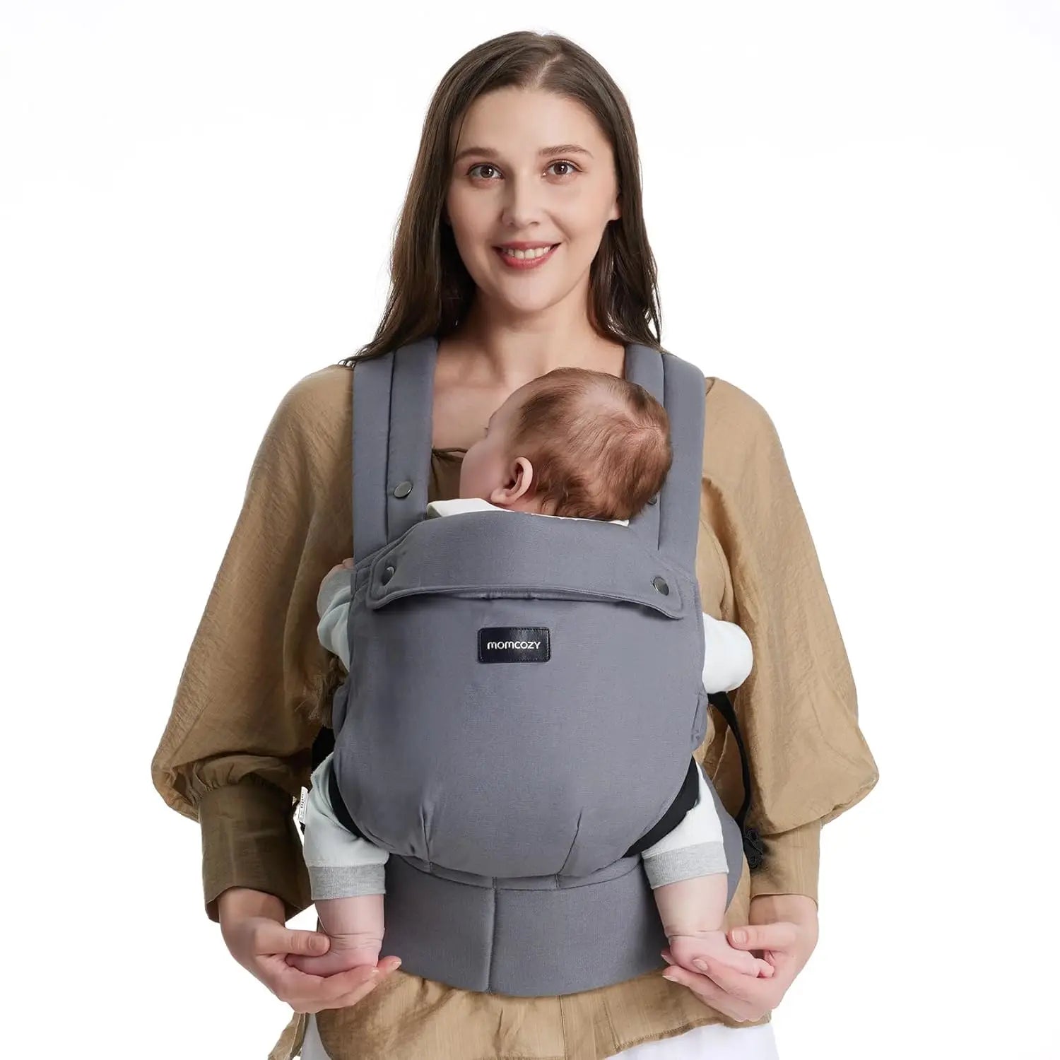 Mochila Portabebés Momcozy Ergonómica | Súper Cómoda y Ligera