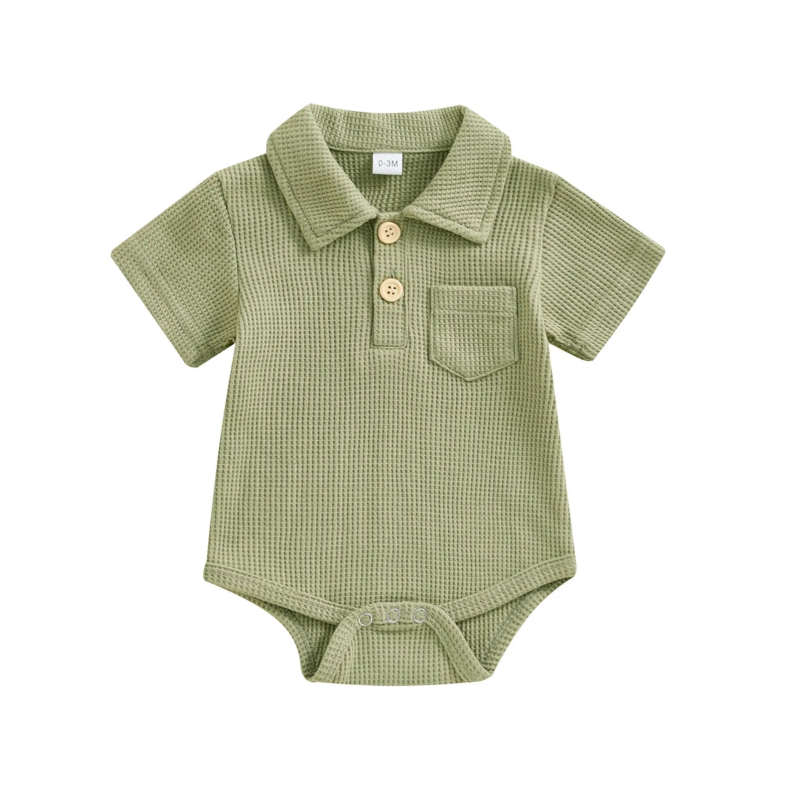 Body Polo para Bebé Niño - Algodón Suave y Estilo Diario