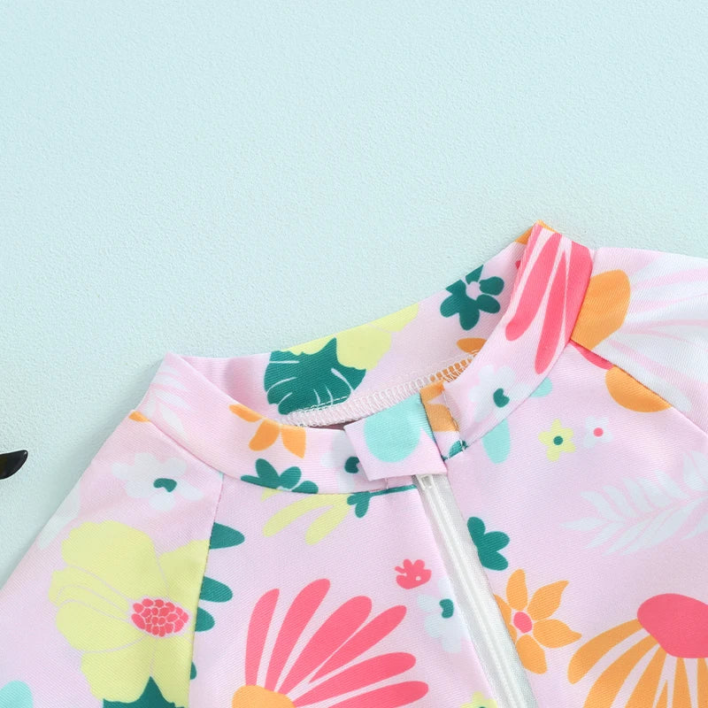 Bañador "Jardín Acuático" – Protección y Estilo para tu Bebé (3M-3T)