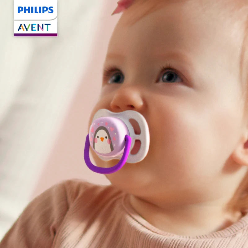 Chupón Philips Avent Anti-Cólicos de Silicona | Ventilado, Sin Olor y Suave para Recién Nacidos